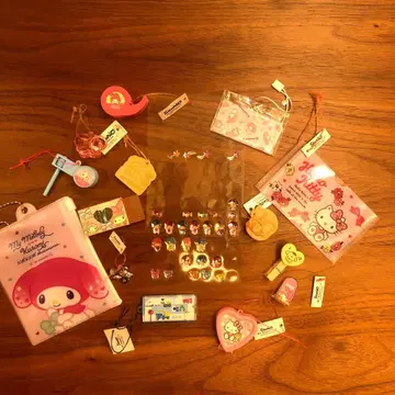 산리오 여러가지 세트 키티 마이멜로디 키키라라 주얼펫 잡화