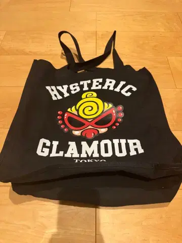 HYSTERIC GLAMOUR 블랙 토트백
