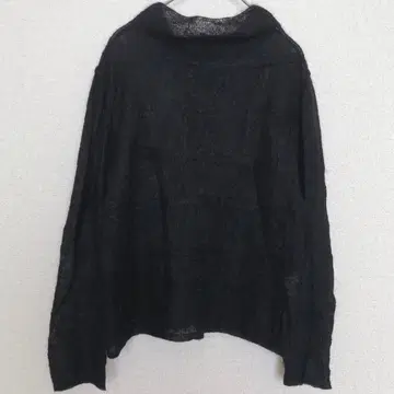 잔니로 주디체 | 하이넥 스웨터 [36] 모헤어 울 혼방 블랙