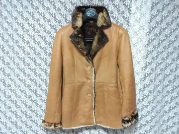 파트리나 토스카나 무스탕 코트 여성용 L 사이즈 부드러운 천연 가죽