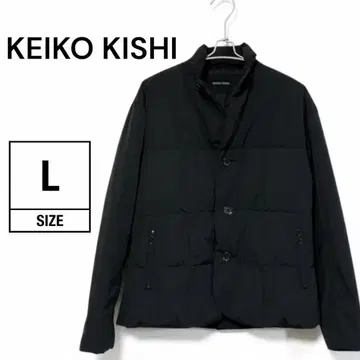 [ 새상품급 ] KEIKO KISHI 다운 혼방 나일론 패딩 자켓 경량