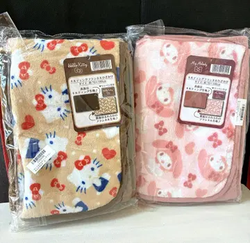 산리오 퀼팅 플란넬 무릎 담요 헬로키티 마이멜로디