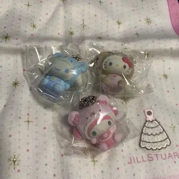 시크릿 오너먼트 산리오 플로키 소재 라떼곰 3종 세트