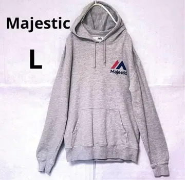 마제스틱 남성용 후드티 L 사이즈 그레이 후디