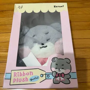 gunini 고니니 봉제 인형 리본 ribbon plush