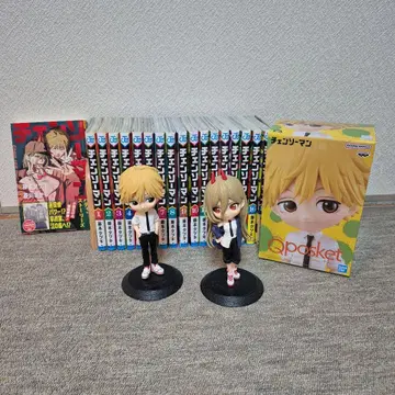 체인소맨 코믹스 피규어 세트