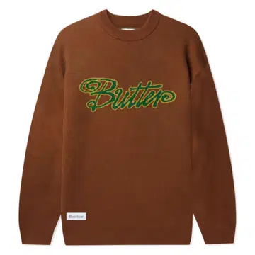 BUTTERGOODS JIVE KNIT SWEATER 브라운