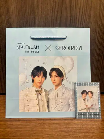 로이롬 오리지널 쇼핑백 스티커