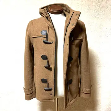 HARE 더플 코트 M 사이즈 브라운 남성용 따뜻한 자켓