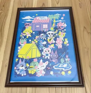 모여봐요 동물의 숲 포스터 (프레임 없음) 사이즈 (30 x 40cm)