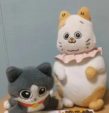 고양이로 환생한 아저씨 봉제 인형 2개