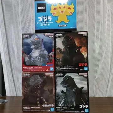진좌수 고질라 메카고질라 킹기도라 피규어 반프레스토