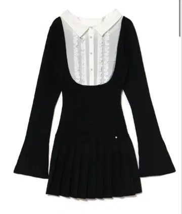 andmary Lotta frill mini dress