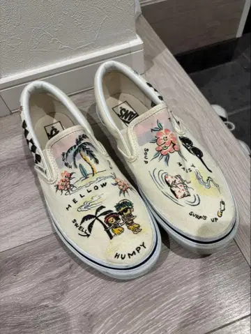 VANS 아트 프린트 슬립온