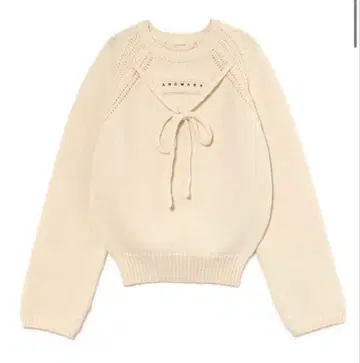 andmary 케이시 니트 탑 아이보리