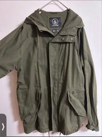 VOLCOM 밀리터리 자켓 올리브 M 사이즈