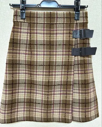 [ 가격 인하! ] JILLSTUART 체크 무늬 미니 스커트