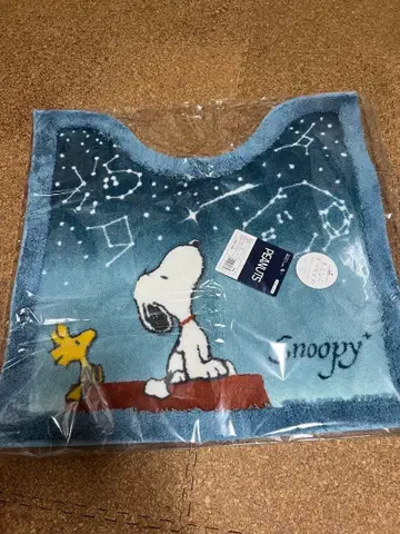 스누피 별자리 패턴 화장실 매트 PEANUTS