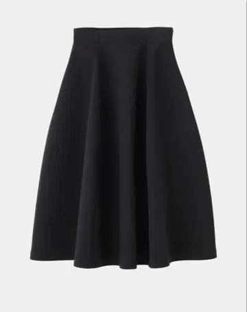 르필 라이트 본딩 하이웨스트 플레어 스커트