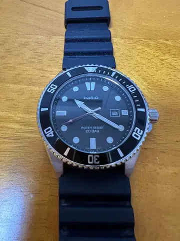 CASIO 다이버 워치 20기압 방수