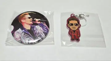 EXILE ATSUSHI 캔뱃지 메지루시 참