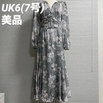 [ 새상품급 ] Lipsy 플라워 프린트 맥시 드레스 UK6 (7호)