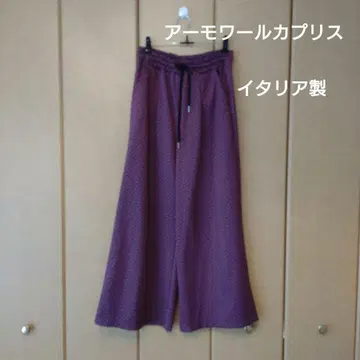 LE STREGHE 와이드 팬츠 퍼플 계열