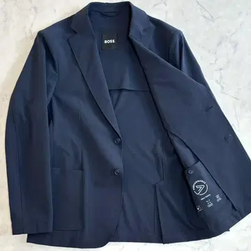 새상품급 보스 테일러드 자켓 퍼포먼스 스트레치 다크 네이비 46 th1