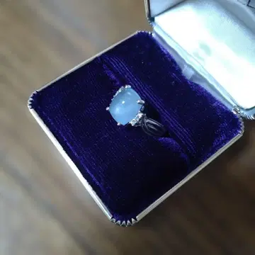 아쿠아 마린 실버 925 반지