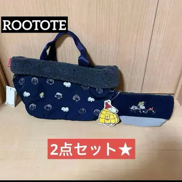 ROOTOTE 루트토트 스누피 토트백 파우치