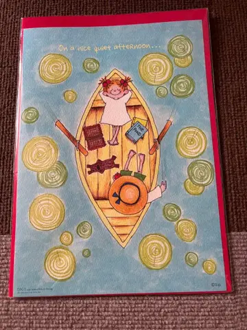 코코짱 A4 사이즈 포스터 보트