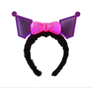 [파크 내 한정 판매] 산리오 퓨로랜드/쿠로미/빛나는! 네온 머리띠