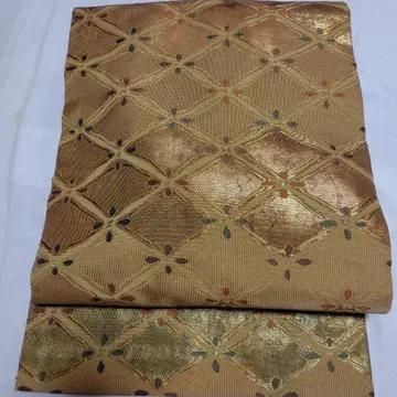 나고야 오비 하세가와 직물 새상품급 크리스마스 코디