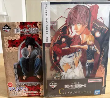 제일복권 DEATH NOTE 라스트 원상 L 피규어 아크릴 보드