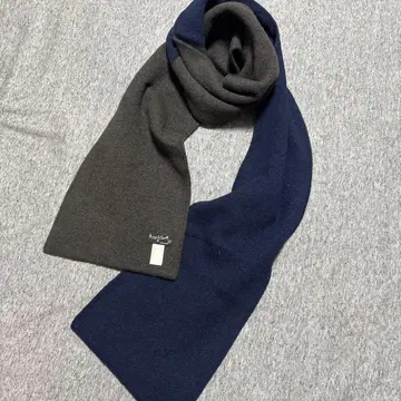 마가렛호웰 머플러 바이컬러