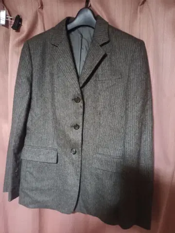 COMME CA DU MODE 그레이 울 테일러드 자켓