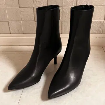 유나이티드 애로우즈 UNITED ARROWS 포인티드 부츠 블랙