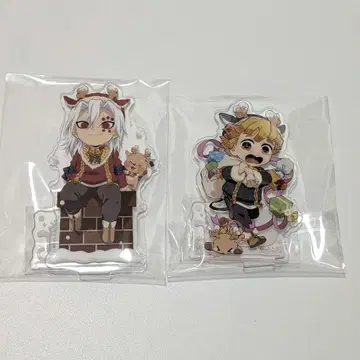 귀멸의 칼날 크리스마스 아크릴 스탠드 우즈이 텐겐 아가츠마 젠이츠