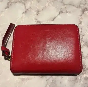 DRIES VAN NOTEN 라운드 지퍼 가죽 지갑