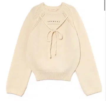 andmary Casey knit tops 아이보리