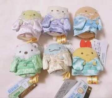 일본 의류 스미코구라시 봉제 인형 6개 컴프 세트 2025