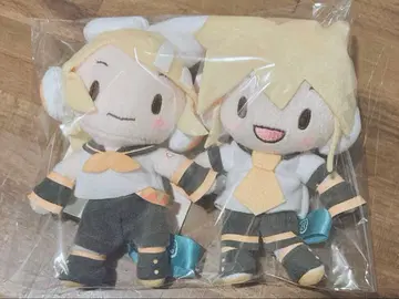 하츠네 미쿠 시리즈 후와푸치 미니 봉제 인형 카가미네 린 카가미네 렌