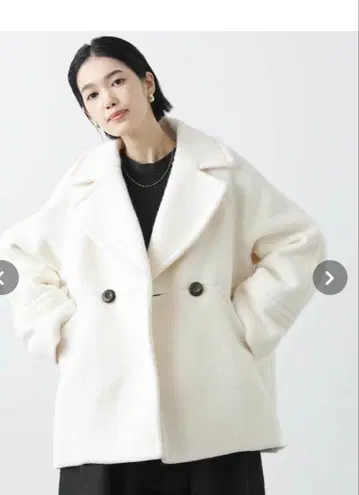 피코트 테일러드 자켓 s.라이트 웨이브 P코트