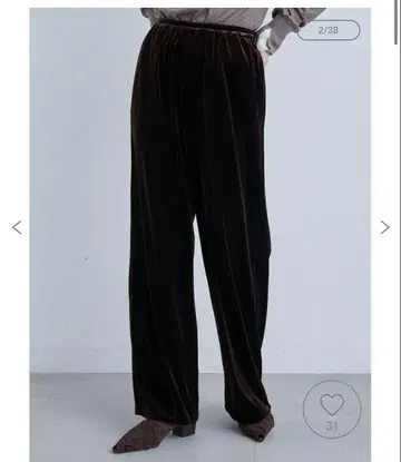 MIESROHE 워셔블 벨로아 이지 PT 브라운