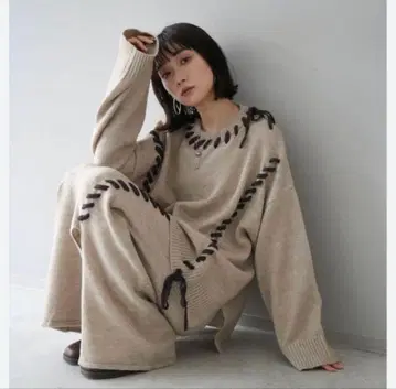 Lumier 뤼미에 니트 셋업