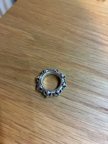 반지 핑키링 크로스 모티브 일본 규격 7호 사이즈 실버 925