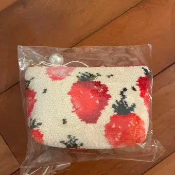 FEILER 스트로베리 패턴 파우치 미사용 새상품.미개봉