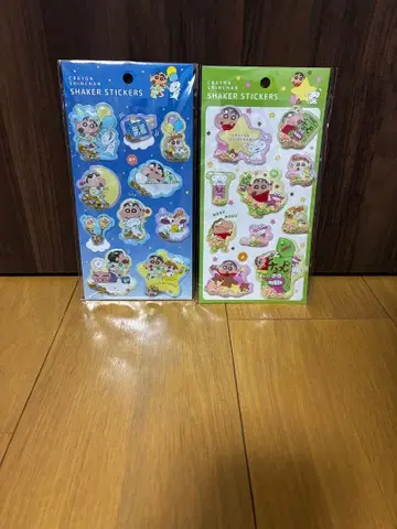 짱구는 못말려(크레용 신짱) 쉐이커 씰 2매