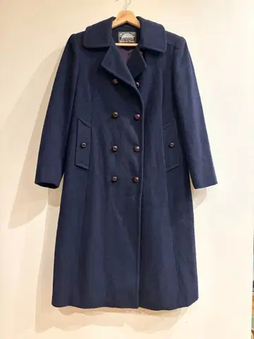 매킨토시 코트 네이비