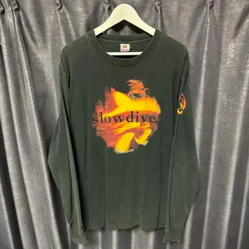 귀중 90's vintage slowdive 슬로우 다이브 밴드 T셔츠